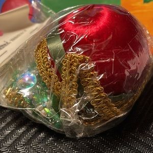 VTG  Dexter's Boutique Ball Christmas Ornament NEW (45969 Red)